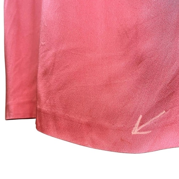 Rachel Zoe Off Shoulder Ruffle Cocktail Mini Dress Coral Peony Pink Size 0 - Picture 6 of 8